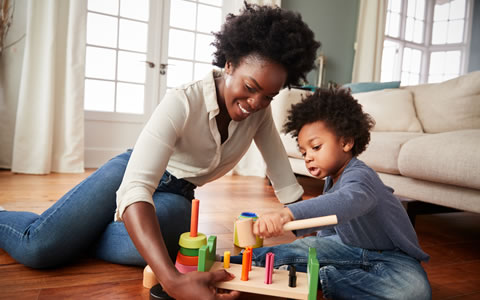 Visuel d'illustration de la rubrique Accueil individuel petite enfance