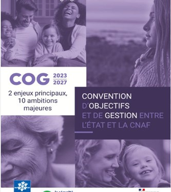 Convention d'Objectifs et de Gestion entre l'état et la cnaf COG 2023/2027