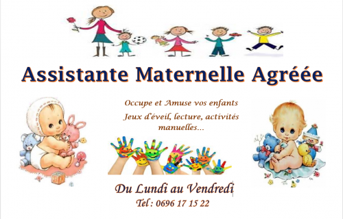 Panneau assistante maternelle Enfants